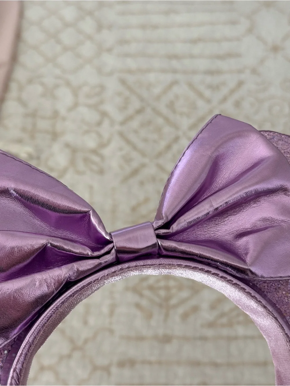 official disney purple minnie ears